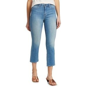 L'AGENCE Women's Nadia Straight Cropped Jeans Rockford Size 26 NWOT